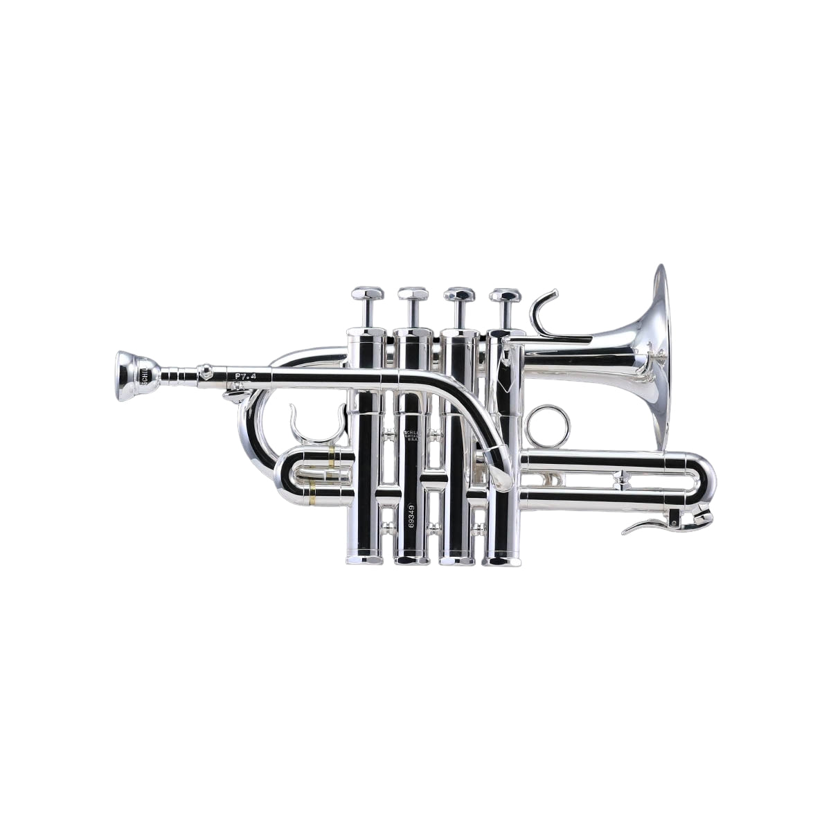 Schilke P74 Professional Bb/A Piccolo Trumpet Silver Plated