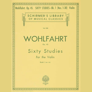Wohlfahrt 60 Foundation Studies, OP45-Book 1