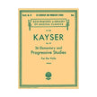 Kayser OP20 36 Elementary and Progressive Studies