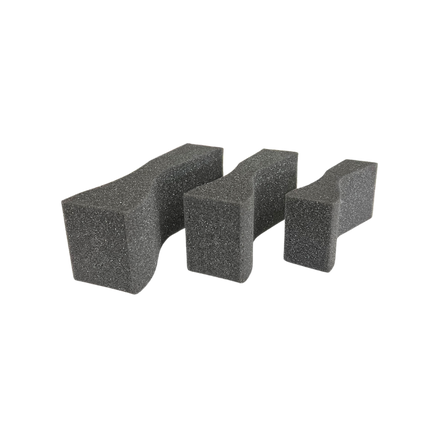 Foam Shoulder rests in three different sizes