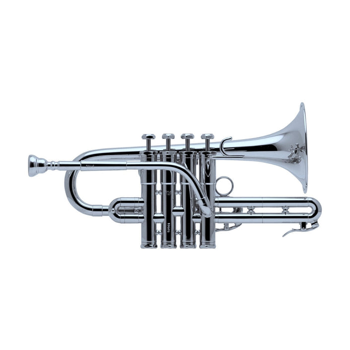 Schilke G1L-4 Professional G Trumpet - Silver Plated