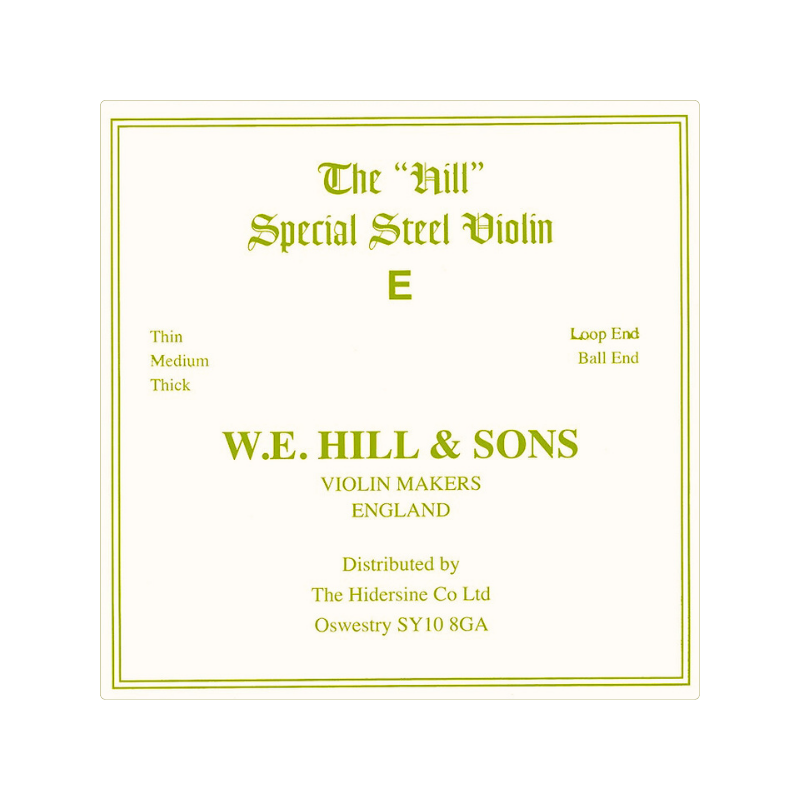 Hill & Sons Special Steel Violin E String