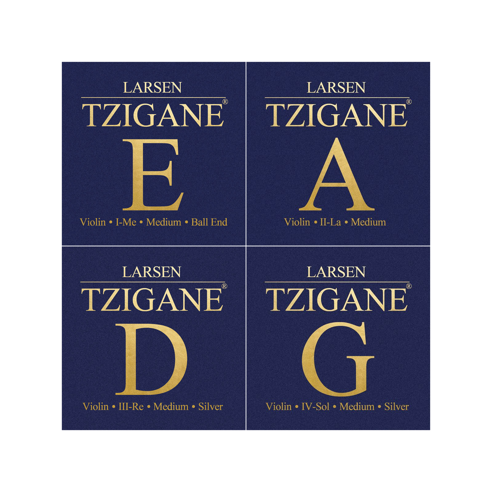 Larsen Tzigane Violin Strings – cassandrastrings.com