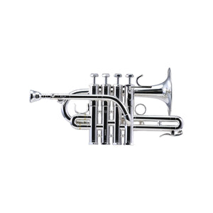 Schilke P7-4 Professional Bb/A Piccolo Trumpet - Silver Plated