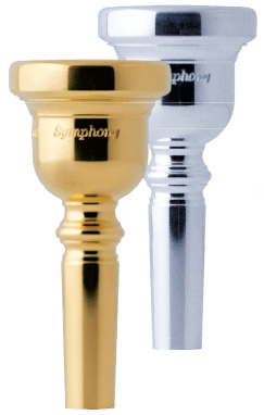 Schilke Symphony Series Silver Trombone Mouthpiece