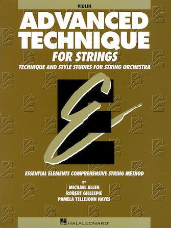 Hal Leonard Advanced Technique for Strings - Book 4