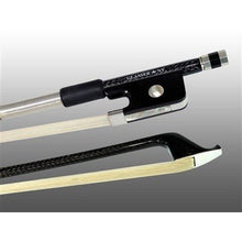 Load image into Gallery viewer, Glasser Sterling Silver Mounted Carbon Fiber Cello Bow
