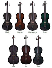 Load image into Gallery viewer, Glasser AEX Carbon Composite Acoustic Electric Violin
