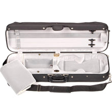 Load image into Gallery viewer, Bobelock B1003 Featherlite Oblong Suspension Violin Case grey
