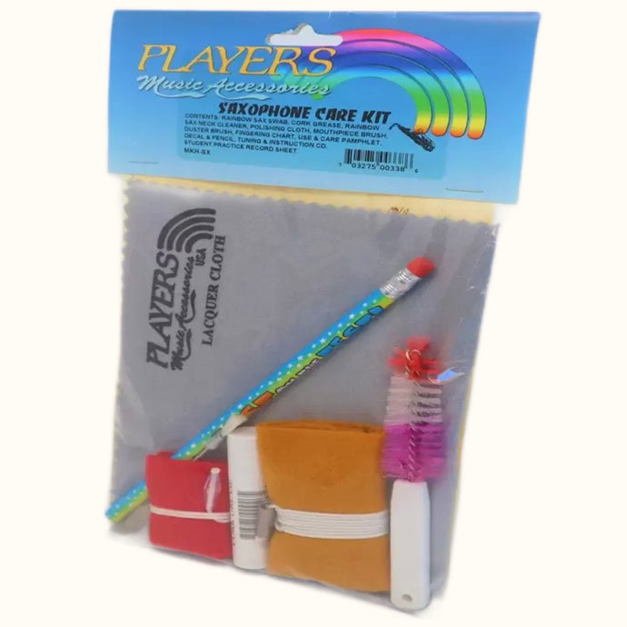 Players Alto Sax Care and Cleaning Starter Kit