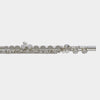 EK Blessing BFL-1287 C Foot Closed Hole Silver Plated Flute