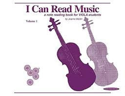 I Can Read Music Method Book- Viola Bk 1