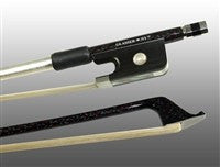 Glasser Red Fleck Braided Carbon Fiber Cello Bow