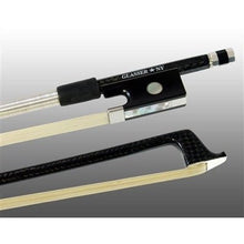 Load image into Gallery viewer, Glasser Sterling Silver Mounted Carbon Fiber Violin Bow
