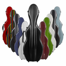 Load image into Gallery viewer, Tonareli Special Edition Fiberglass Shaped Suspension Violin Case
